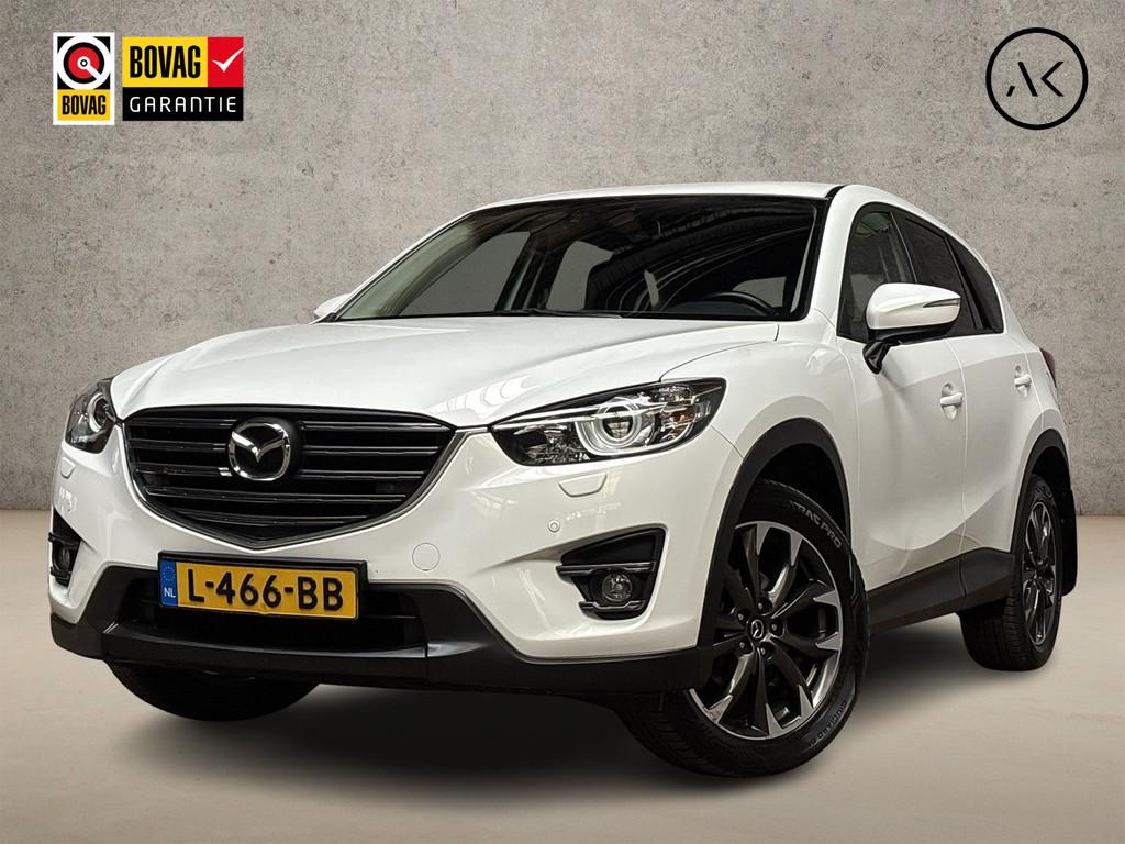 Mazda CX-5 2.5 SkyActiv-G 192 GT-M 4WD 192Pk Automaat (NAVIG, Auto's, Mazda, Automaat, 12 maanden, Gebruikt, Wit