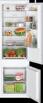 Bosch KIV87NSE0 Inbouw Koel-vriescombinatie, Ophalen, 200 liter of meer, Met aparte vriezer, Nieuw