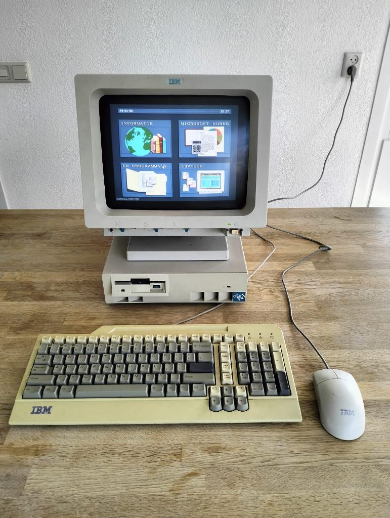 Vintage IBM PS/1 2121, Computers en Software, Vintage Computers, Ophalen, IBM