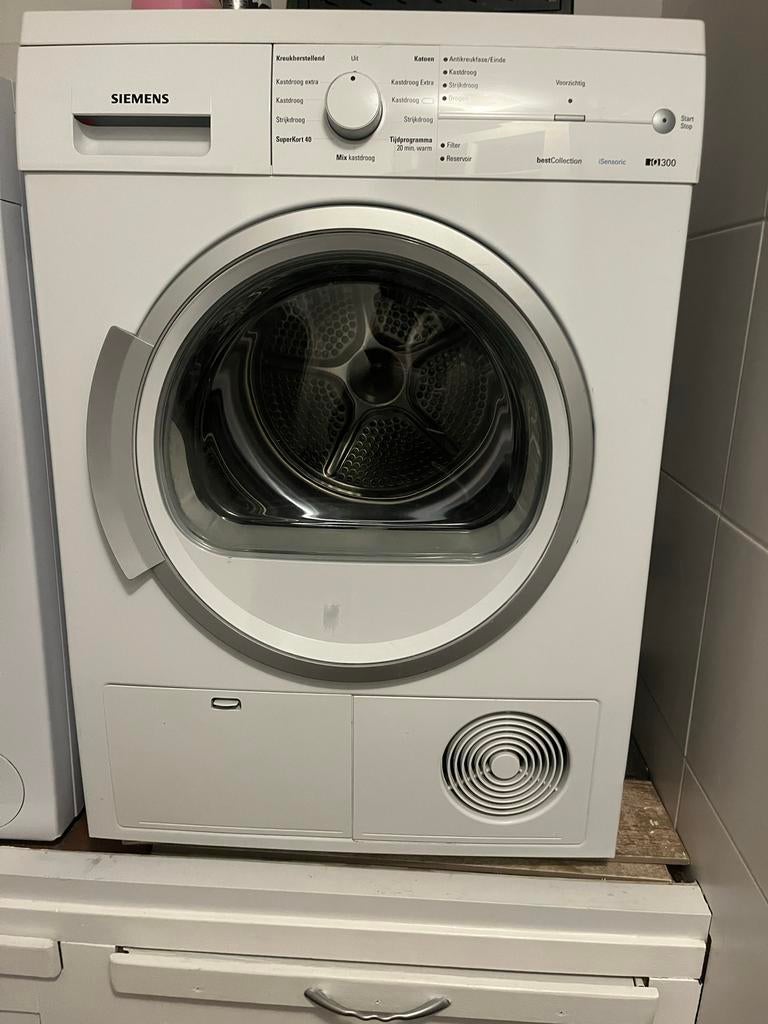 Siemens wasdroger defect - verwarmt, pompt niet af, Witgoed en Apparatuur, Wasdrogers, Ophalen, 6 tot 8 kg, Voorlader, Niet werkend