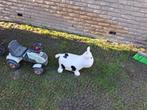 Gratis Diverse Tuinspeelgoed: Tractor, Loopkoe en Driewieler, Ophalen, Gebruikt, Trapvoertuig