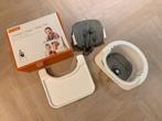 Stokke Steps Babyset met eetblad en gordel, Ophalen of Verzenden, Zo goed als nieuw, Meegroeistoel, Afneembaar eetblad