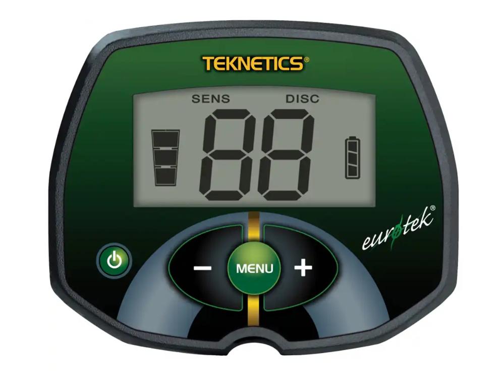 Teknetics Eurotek metaaldetector met gratis displayhoesje, Hobby en Vrije tijd, Metaaldetectors, Andreas Meyer Metalldetektoren