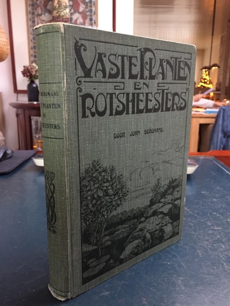 Vaste Planten en Rots heesters  (John Bergmans) 1e druk 1924, Antiek en Kunst, Ophalen of Verzenden, John Bergmans