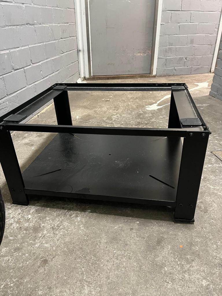 Wasmachine verhoger kast, Huis en Inrichting, Zo goed als nieuw, Metaal, Minder dan 50 cm, Rechthoekig