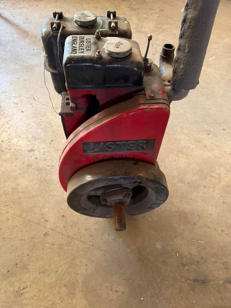 Lister SL1 4,75 pk stationair, Ophalen, Zo goed als nieuw, Benzinemotor, 1800 rpm of meer