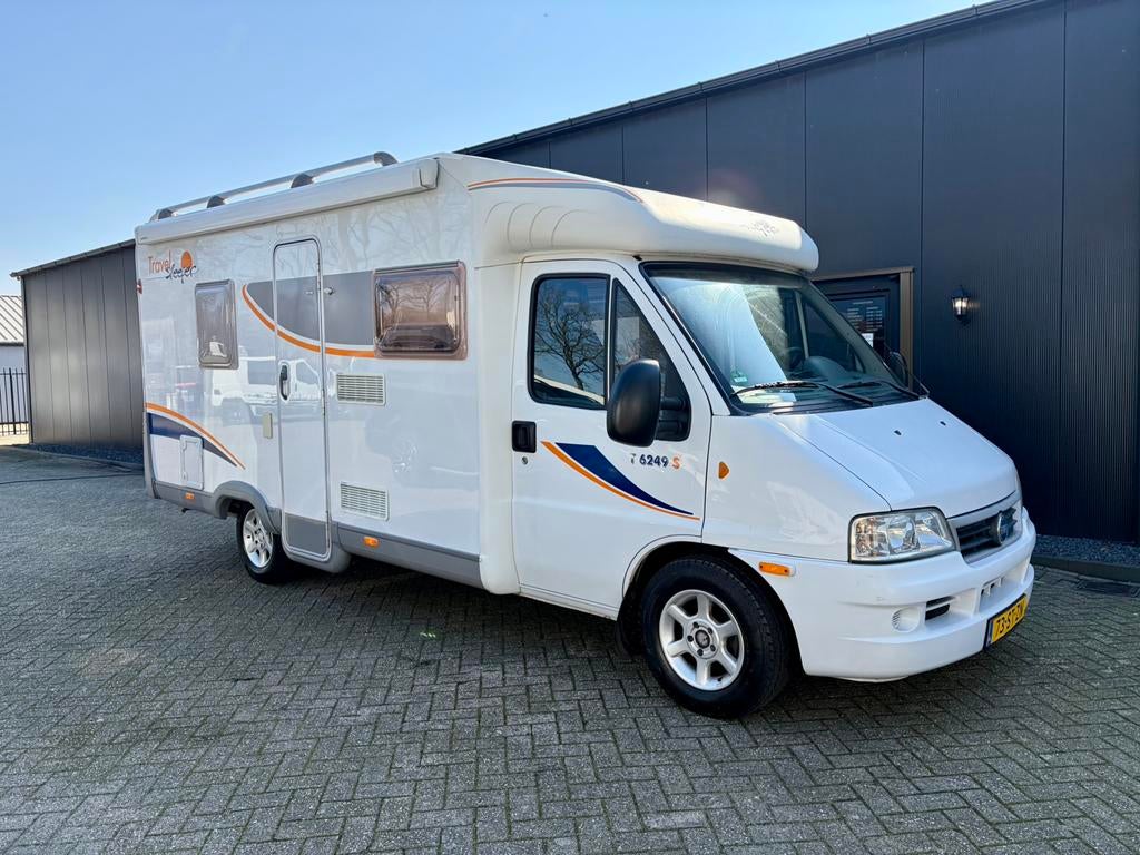 Fiat Dethleffs TravelSleeper#2.3JTD#2006#103DKM NAP#Compact, Achteruitrijcamera, Ringverwarming, Fiat, Treinzit