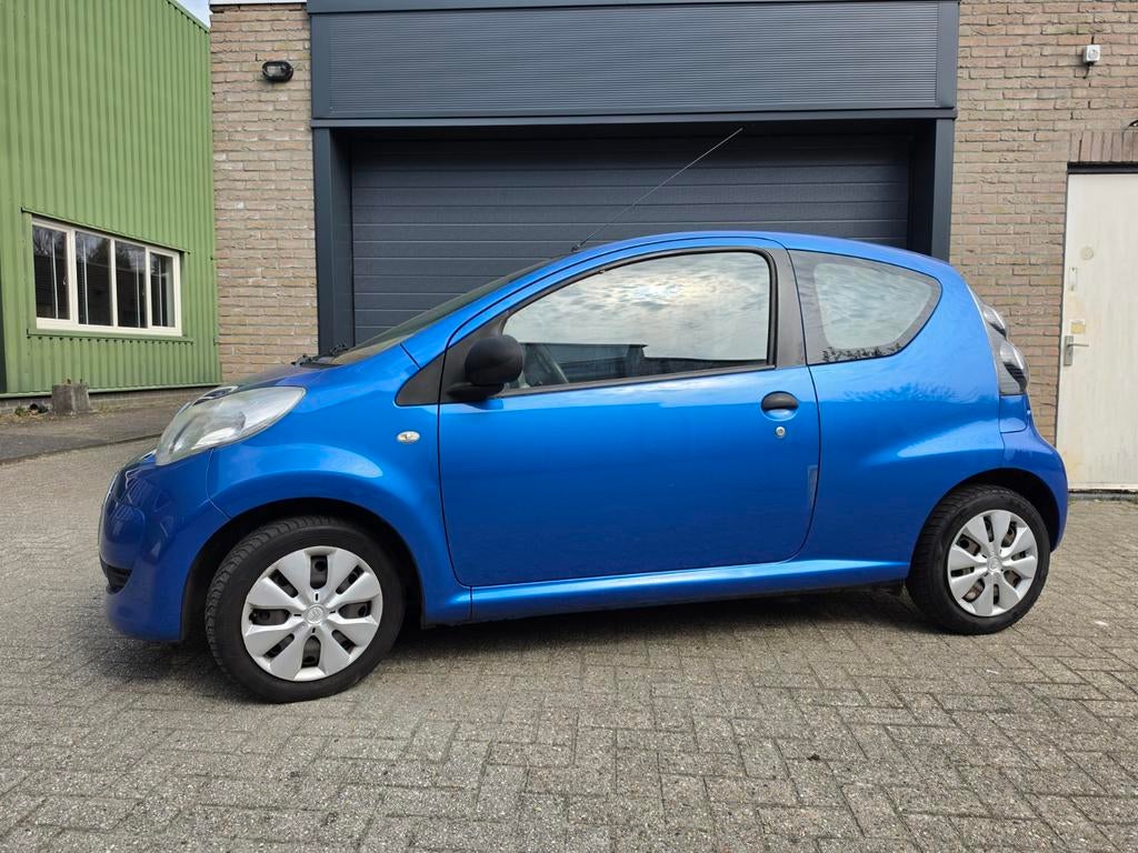 Citroën C1 1.0 3-DRS 2010 Blauw, Voorwielaandrijving, Stof, C1, 68 pk