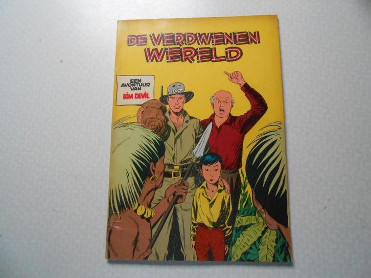 Kim Devil 3 De verdwenen wereld 1957 1 ste druk., Boeken, Stripboeken, Zo goed als nieuw, Eén stripboek, Ophalen of Verzenden