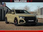 Audi RS Q8 RSQ8 600PK 4.0 TFSI | MATT OLIVE GREEN | QUATTRO, Gebruikt, Met garantie (alle), 600 pk, Zwart