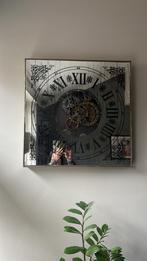 Klok 60x60 cm industriële, Huis en Inrichting, Woonaccessoires | Klokken, Ophalen, Zo goed als nieuw, Wandklok