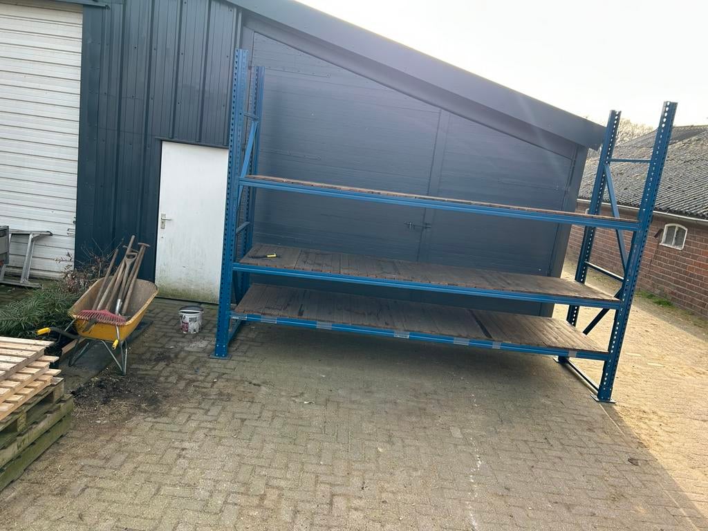 Grootvakstelling stelling stellingen 4.2 meter, Doe-het-zelf en Verbouw, Deuren en Horren, Ophalen of Verzenden, 120 cm of meer