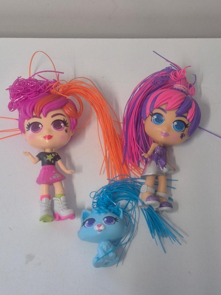 Silverlit curli girl figuren, Verzamelen, Poppetjes en Figuurtjes, Ophalen of Verzenden, Gebruikt