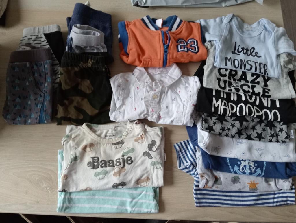 Baby kleding pakket jongen maat 68, Ophalen of Verzenden, Gebruikt, Maat 68