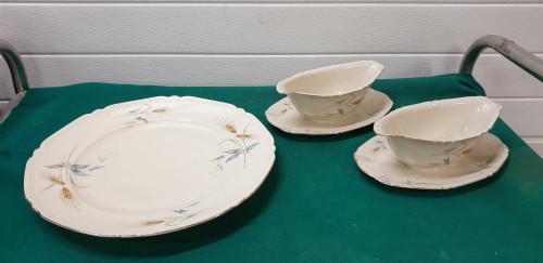 schaal en 2 juskommen czechoslovakia, Antiek en Kunst, Ophalen of Verzenden