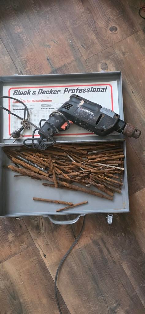 Black & Decker Professional boorhamerhamer, Ophalen