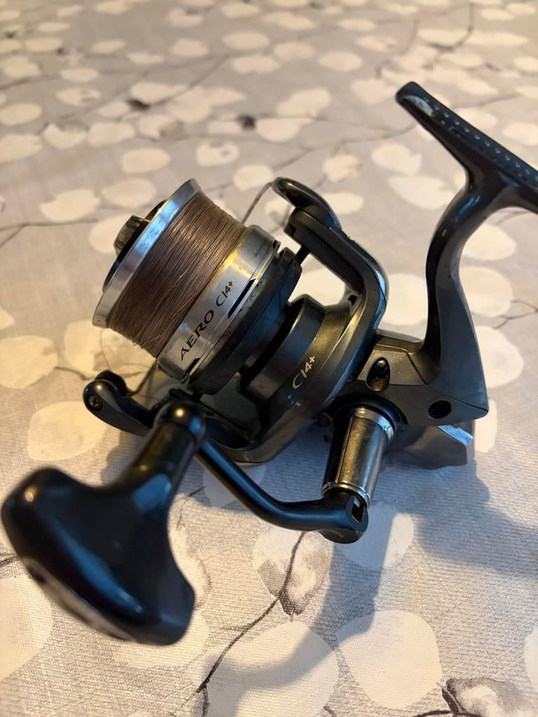 Shimano aero CI4+ 4000, Watersport en Boten, Hengelsport | Witvissen, Ophalen, Gebruikt, Molen