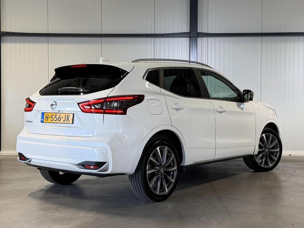 Nissan Qashqai 1.3 DIG-T Tekna + Bose Leer Carplay Camera, Voorwielaandrijving, 687 kg, Gebruikt, Euro 6