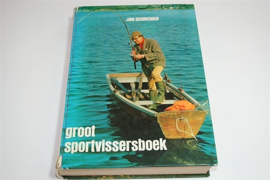 Groot Sportvissersboek — Schreiner — Techniek & Tactiek, Boeken, Sportboeken, Gelezen, Watersport en Hengelsport, Ophalen of Verzenden