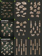 Warhammer terrain basing materiaal bits op ''custom'' order, Hobby en Vrije tijd, Wargaming, Verzenden, Nieuw, Warhammer 40000