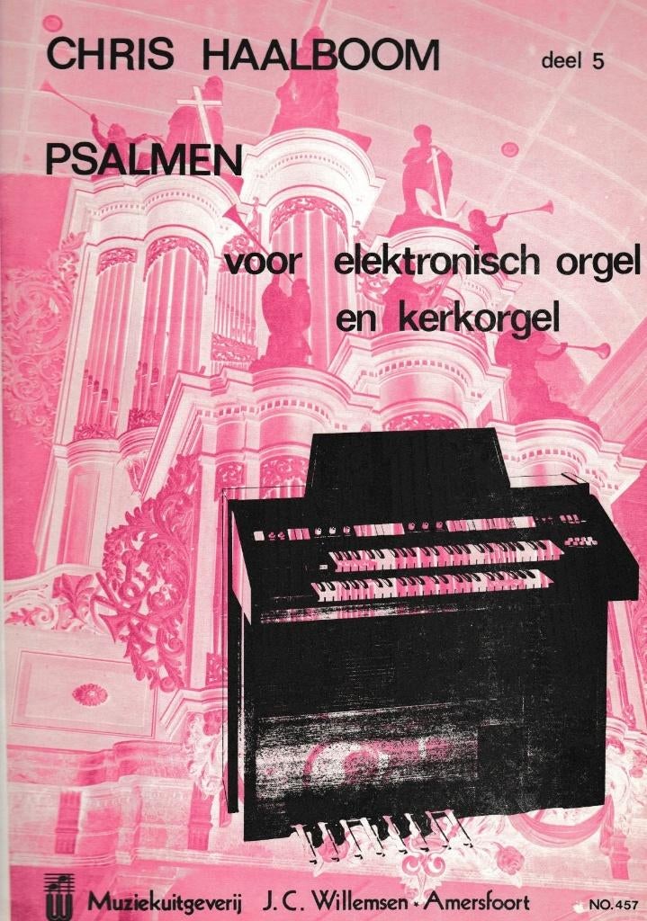 CHRIS HAALBOOM - PSALMEN - deel 5, Muziek en Instrumenten, Bladmuziek, Ophalen of Verzenden, Gebruikt, Artiest of Componist, Religie en Gospel