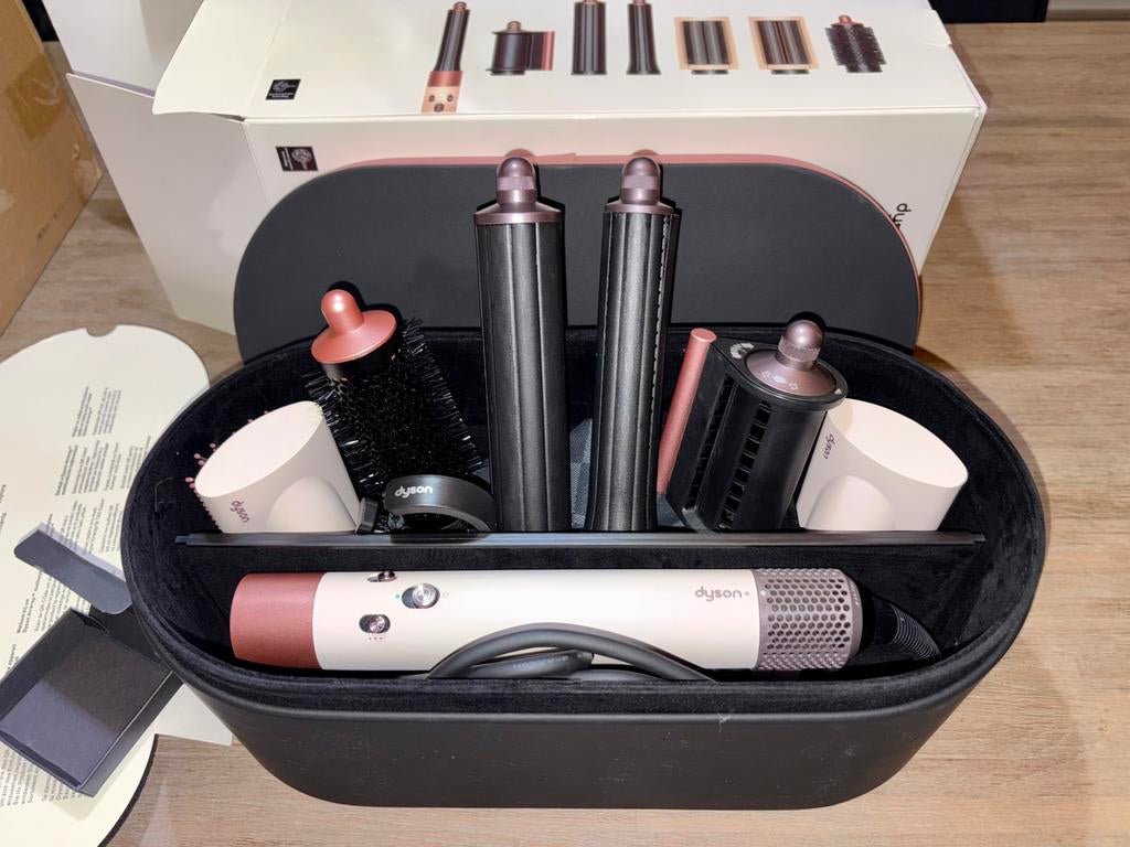 Dyson airwrap complete long, Sieraden, Tassen en Uiterlijk, Uiterlijk | Haarverzorging, Verzenden, Zo goed als nieuw, Föhn of Haardroger