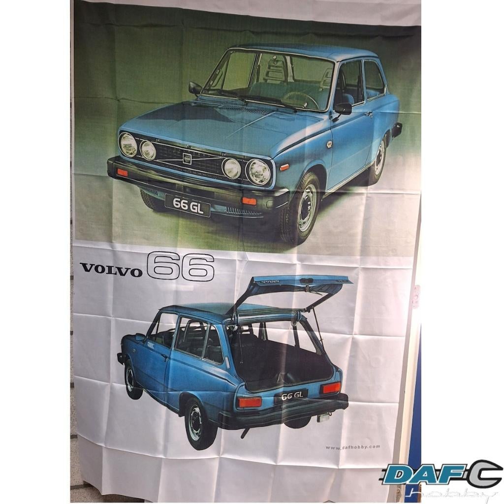 vlag/banner/doek VOLVO 66 120x180 cm, Auto diversen, Ophalen of Verzenden