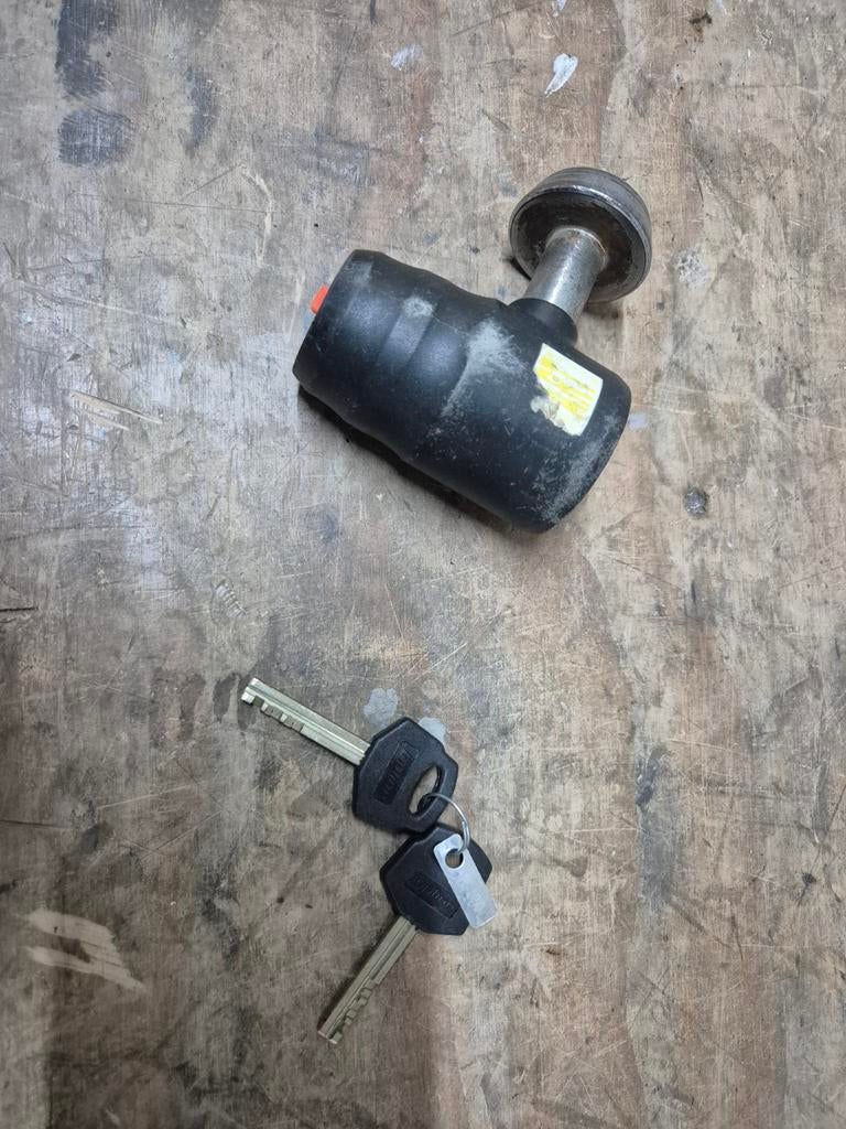 Schijfremslot met 2 originele sleutels, Motoren, Ophalen