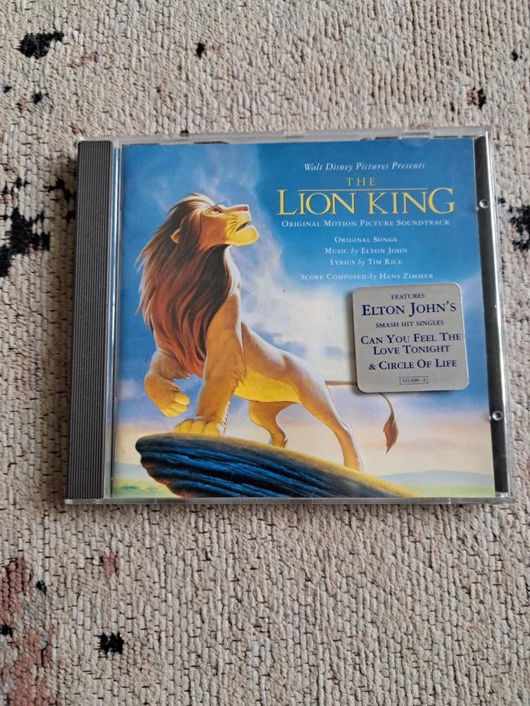 The Lion King Original Motion Picture Soundtrack CD, Cd's en Dvd's, Cd's | Filmmuziek en Soundtracks, Ophalen of Verzenden, Zo goed als nieuw