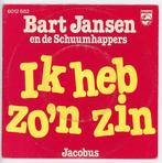 Single van Bart Jansen en de Schuumhappers uit 1977, Ophalen of Verzenden, Gebruikt, 12 inch, Levenslied of Smartlap