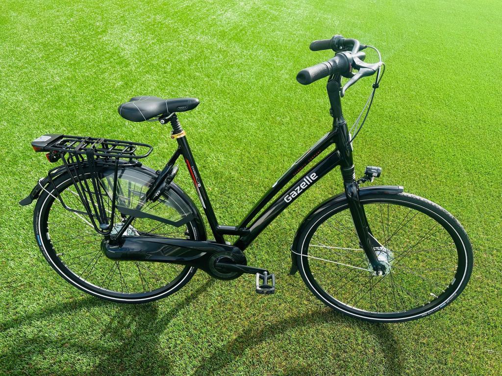 Gazelle Chamonix C8 damesfiets 57cm ZGAN, Fietsen en Brommers, Fietsen | Heren | Herenfietsen, Niet ingevuld, Gebruikt, Versnellingen