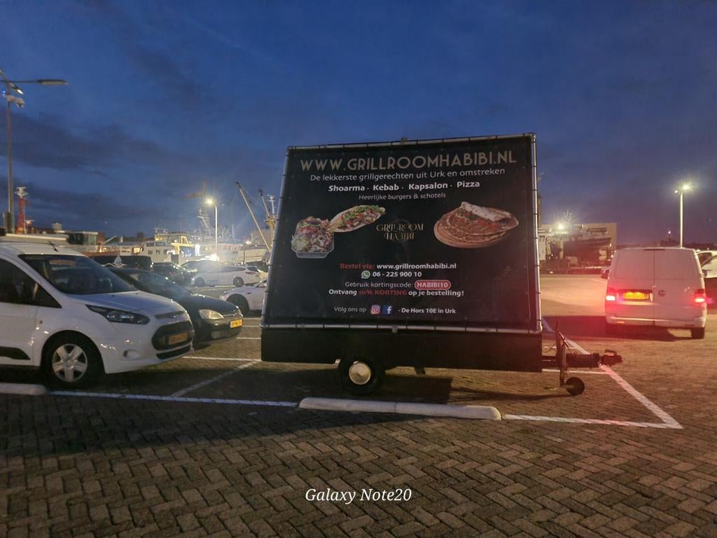 Reclame aanhanger - Ideaal voor promotie, Auto diversen, Aanhangers en Bagagewagens, Ophalen, Gebruikt