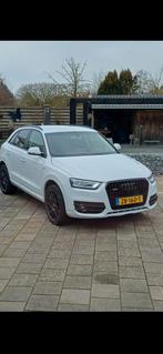 Audi Q3  2.0 Tfsi quatro 2012 s-line. Apk april 2027, Auto's, Stof, 4 cilinders, Wit, Handgeschakeld