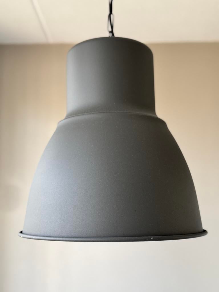 Grote ikea Hektar plafondlamp, Huis en Inrichting, Lampen | Hanglampen, Ophalen, 50 tot 75 cm, Zo goed als nieuw, Metaal