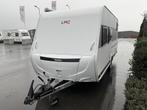 LMC Sassino 470 K Mover,Luifel,Stapelbed in Nieuwstaat, Caravans en Kamperen, Dwarsbed, Bedrijf, 5 tot 6 meter, Schokbreker
