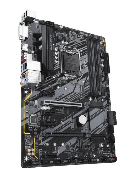 Gigabyte B360 HD3P Socket 1151, Computers en Software, Moederborden, Zo goed als nieuw, Intel, DDR4, Ophalen of Verzenden