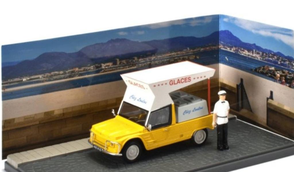 CITROEN Meharie Ijscokar van Glace chez Loulou schaal 1/43, Verzenden, Nieuw, Auto, Overige merken