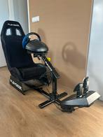 Alcantara playseat + thrustmaster T150 Force feedback!, Ophalen, Zo goed als nieuw, Playseat of Racestoel, PlayStation 3