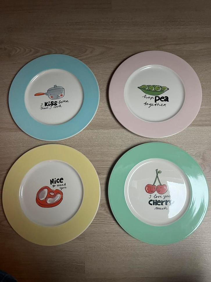 Blond Amsterdam Blondelicious borden, Huis en Inrichting, Keuken | Servies, Nieuw, Bord(en), Blond Amsterdam, Aardewerk, Ophalen