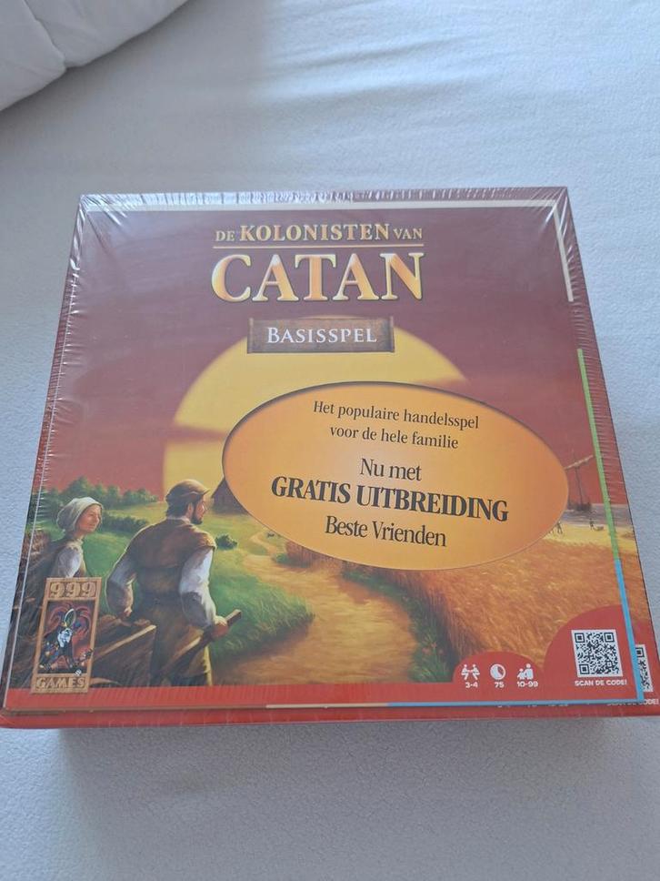 De Kolonisten van Catan Basisspel - Nieuw in doos!, Hobby en Vrije tijd, Gezelschapsspellen | Bordspellen, Nieuw, Drie of vier spelers