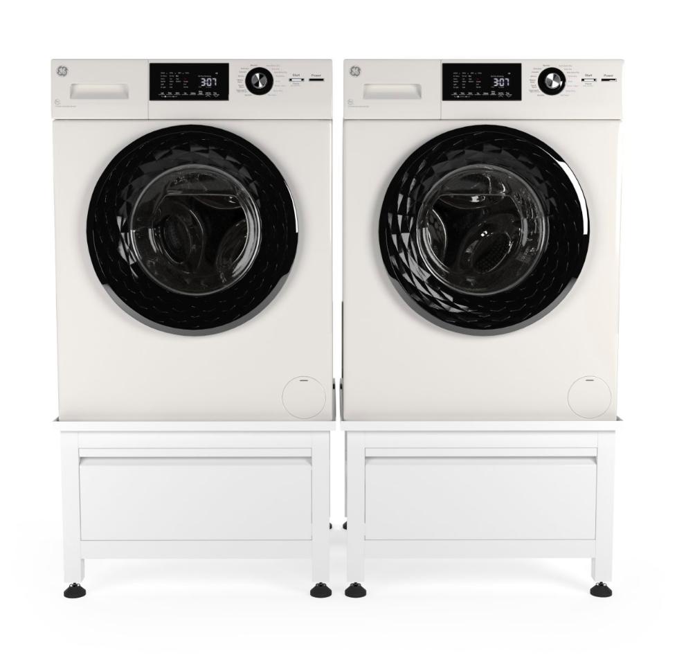 Dubbele Wasmachine verhoger met lade, Witgoed en Apparatuur, Ophalen, Zo goed als nieuw