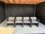 GRATIS 4 tuinstoelen incl. kussens, Tuin en Terras, Ophalen, Gebruikt, Wicker
