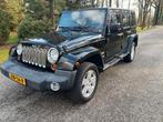 Jeep Wrangler 3.8 V6 Unlimited Automaat / 2009 / Zwart /, Auto's, Euro 5, Stof, Zwart, Bedrijf