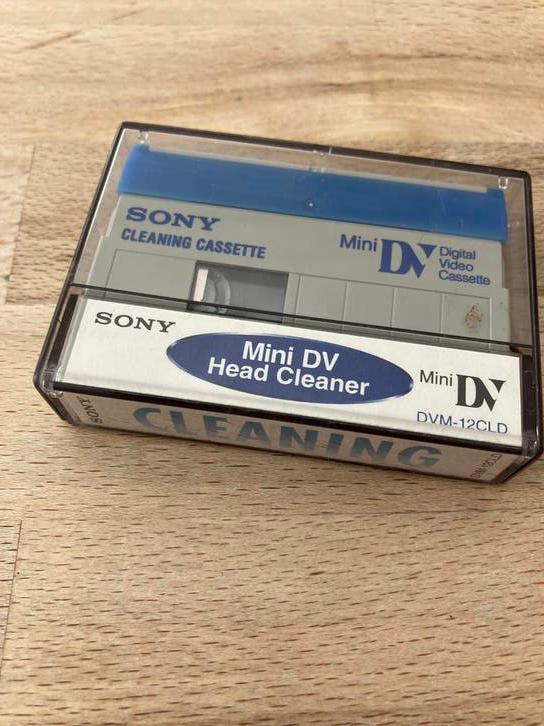 Sony mini DV cleaning cassette DVM-12CLD, Audio, Tv en Foto, Videocamera's Digitaal, Mini dv, 20x of meer, Ophalen of Verzenden