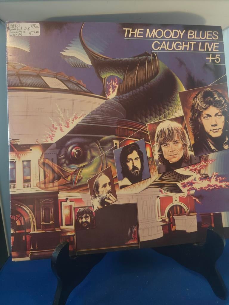 The Moody Blues - Caught Live LP, Ophalen of Verzenden, Zo goed als nieuw, 12 inch, Poprock