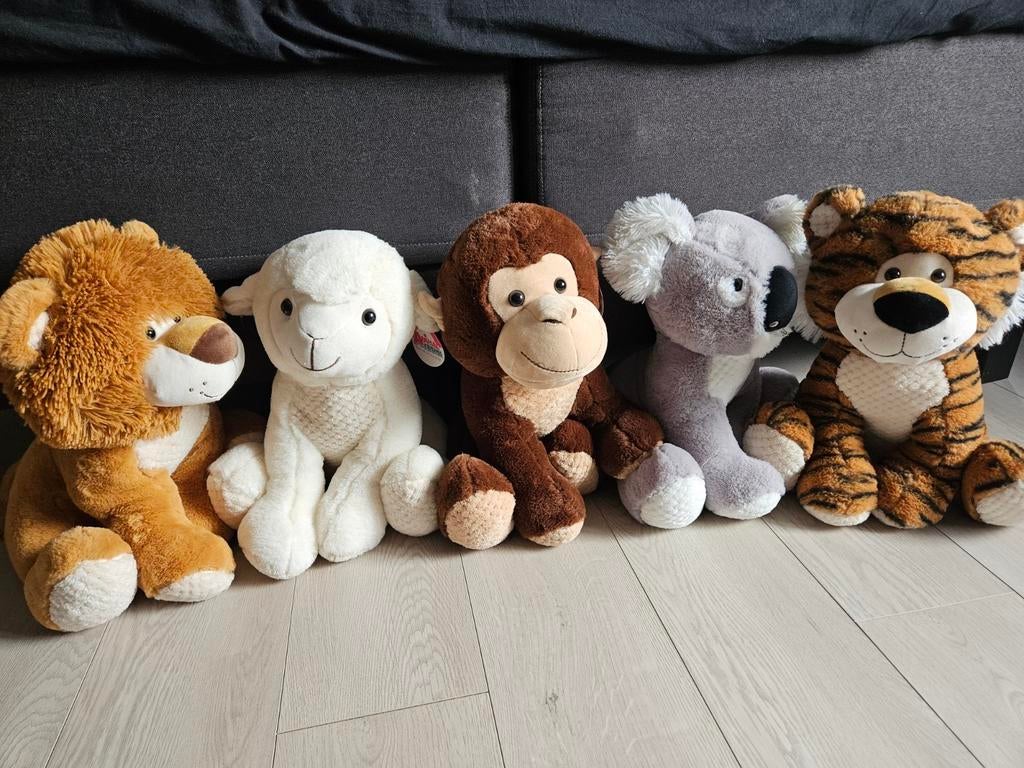 Grote dieren knuffels, Kinderen en Baby's, Speelgoed | Knuffels en Pluche, Ophalen, Nieuw, Overige typen, Middelgroot (20 tot 80 cm)