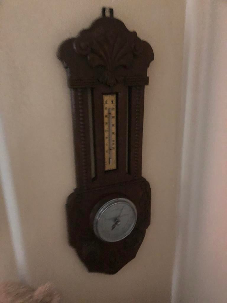 Barometer is goed, Audio, Tv en Foto, Weerstations en Barometers, Ophalen of Verzenden, Zo goed als nieuw