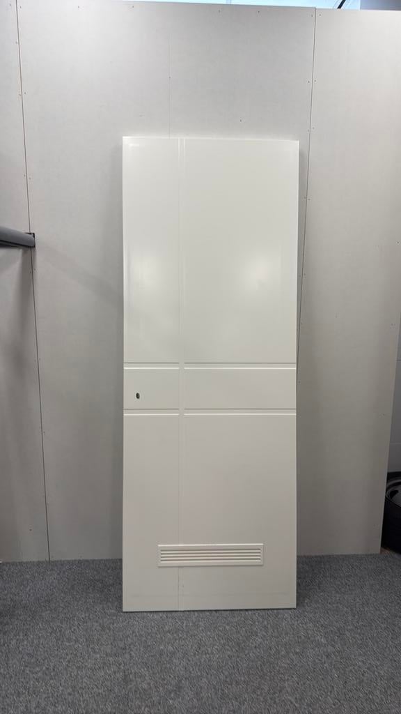 Mp 301 witte opdekdeur 201,5/73 cm, Ophalen, Zo goed als nieuw, Binnendeur, 200 tot 215 cm