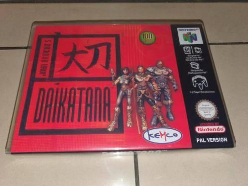 Daikatana N64 Game Case, 1 speler, Verzenden, Zo goed als nieuw, Vanaf 3 jaar