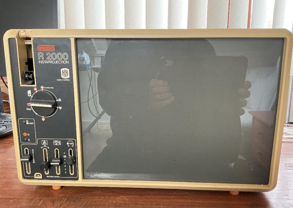 super 8 projector  met beeldscherm, Ophalen, 1960 tot 1980, Projector